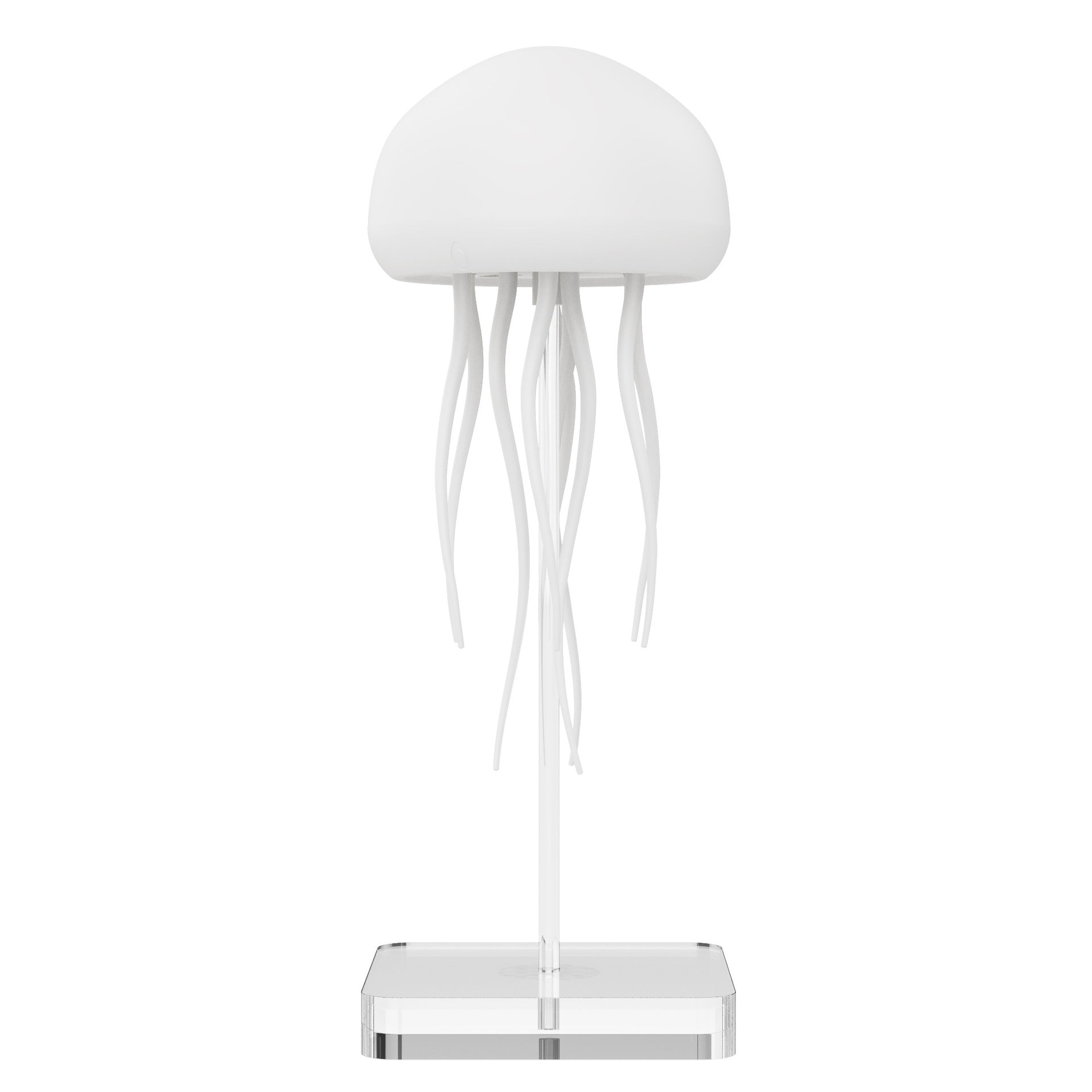 Full-Color Gradient Intelligent Voice-Controlled Jellyfish Lamp, Atmospheric Sensor Lamp, Night Light, Suspended Smart Tentacles, Swimming Hanging Lamp
